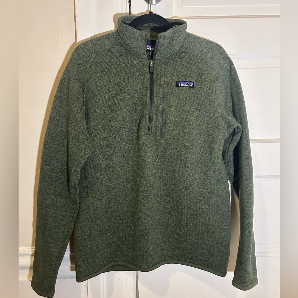 Patagonia Better Sweater Men’s Small Army Green